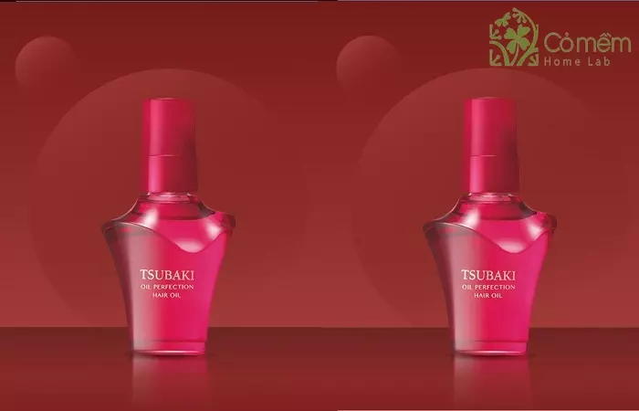Serum duong toc kho xo Tsubaki Oil Perfection duoc chiet xuat tu hat hoa tra do