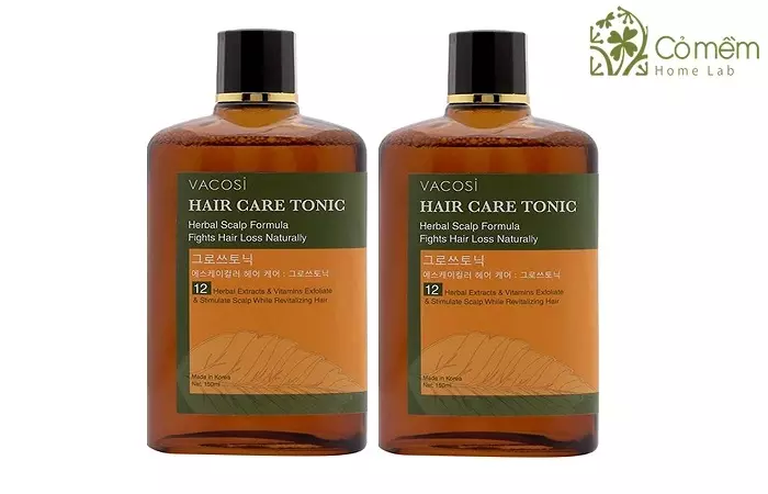 Vacosi Hair Care Tonic co thanh phan gom 12 loai thao moc tu nhien
