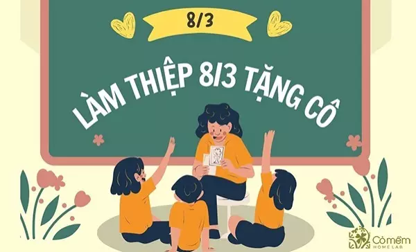 Hướng dẫn 5 cách làm thiệp 8/3 tặng cô giáo đơn giản nhưng ấn tượng