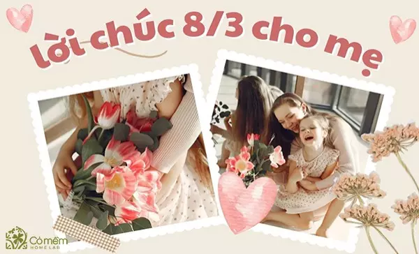 lời chúc 8/3 cho mẹ