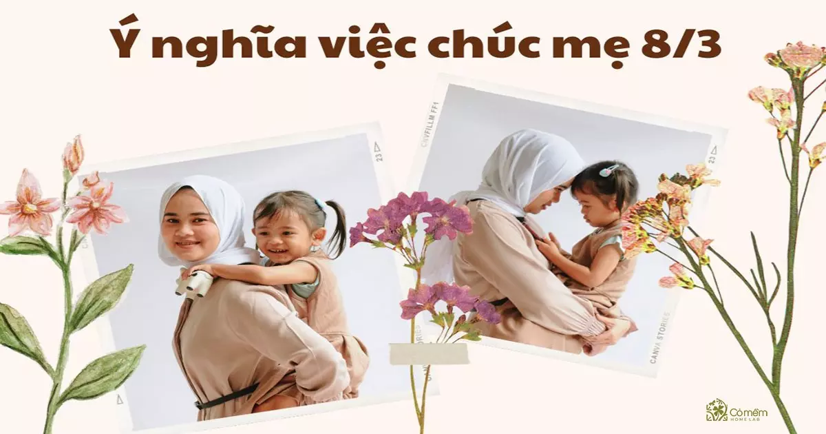 lời chúc 8/3 cho mẹ