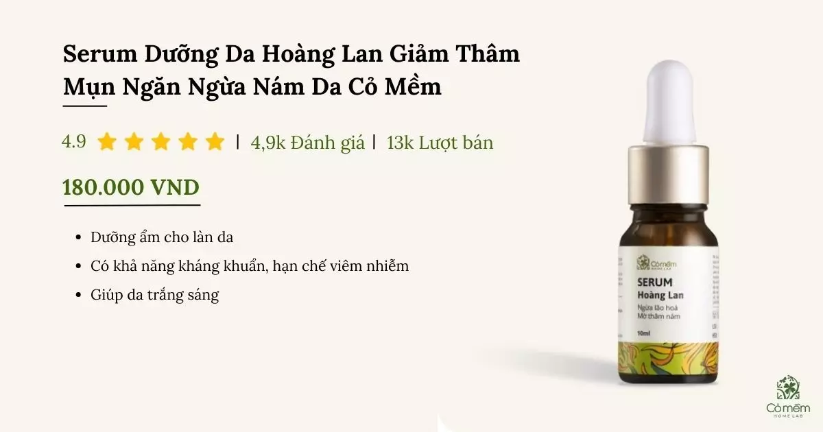 serum trị nám