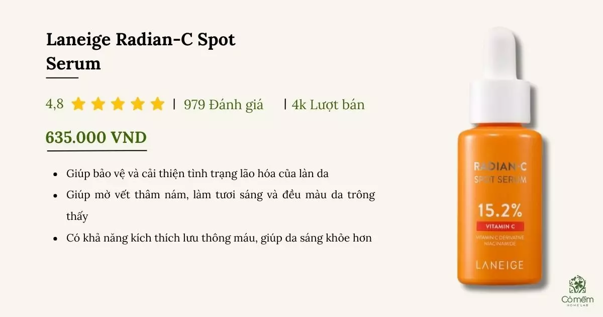 serum trị nám