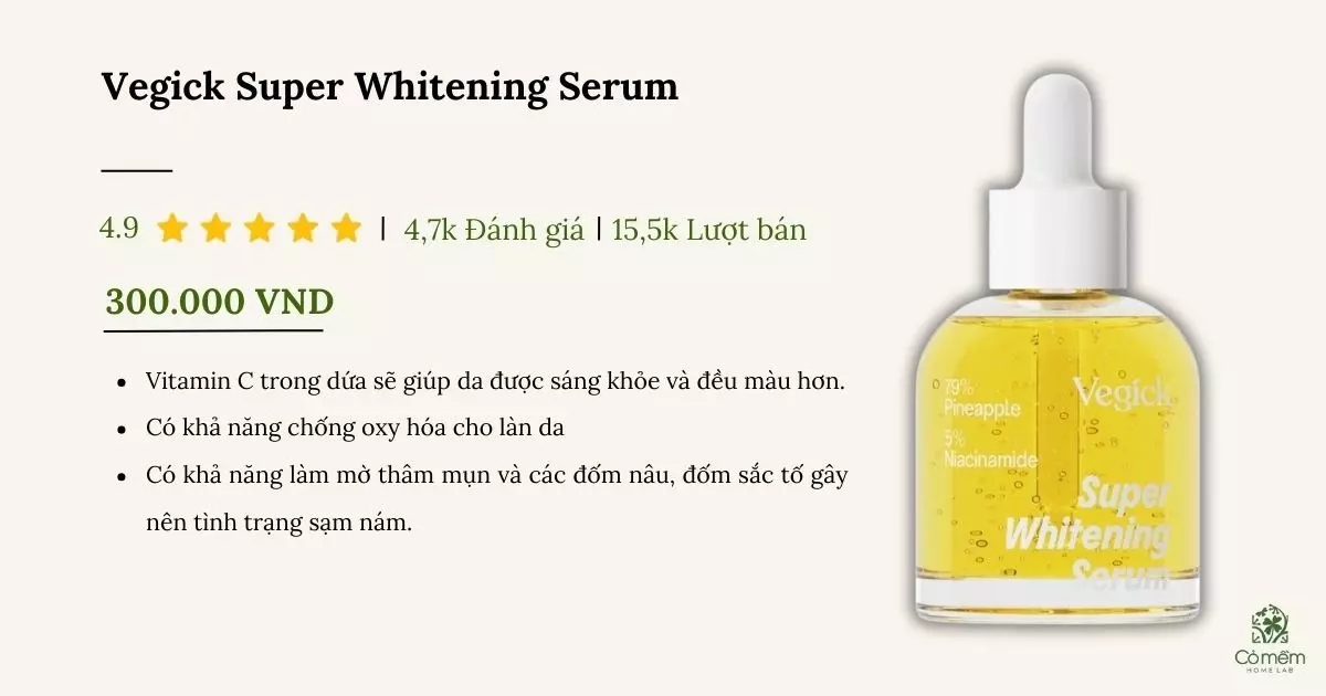 serum trị nám