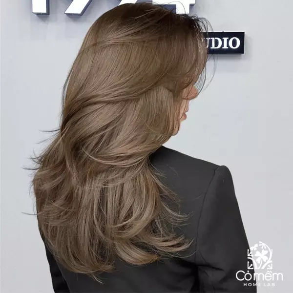 tóc mullet layer nữ dài