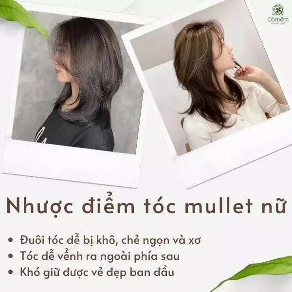 tóc mullet nữ