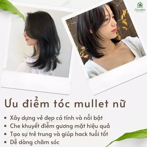 tóc mullet nữ