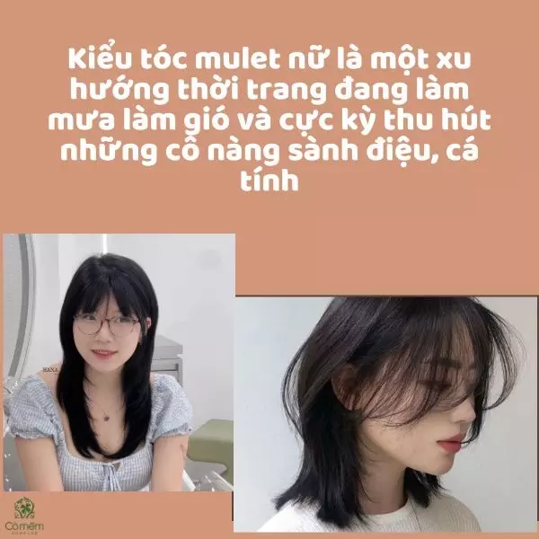 tóc mullet nữ