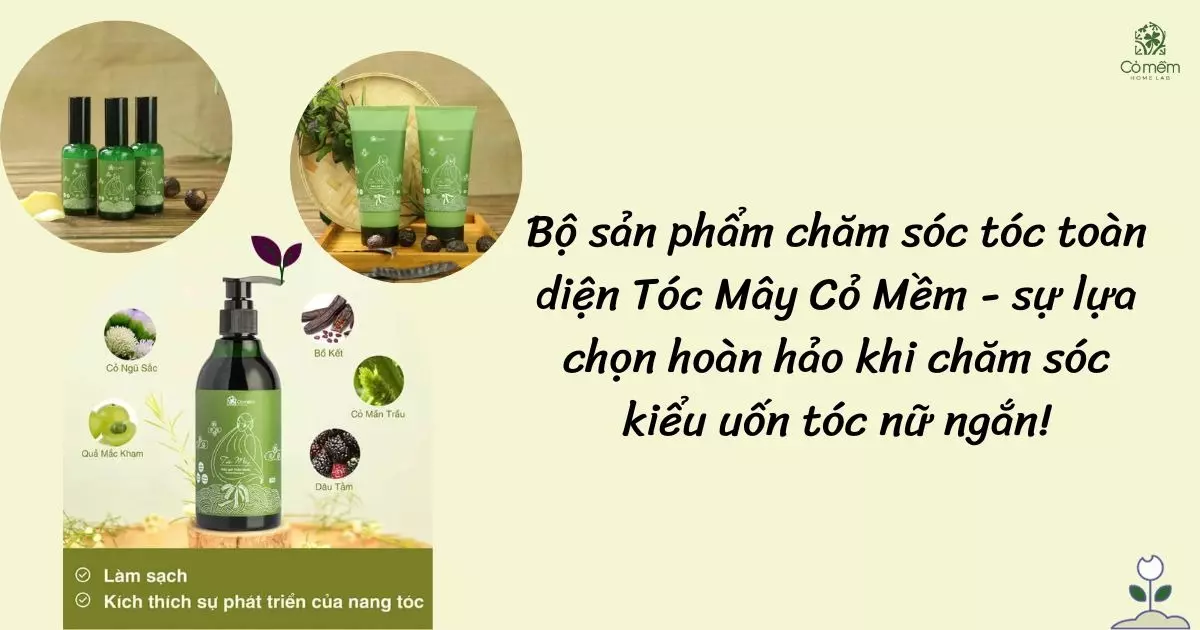 uốn tóc nữ ngắn