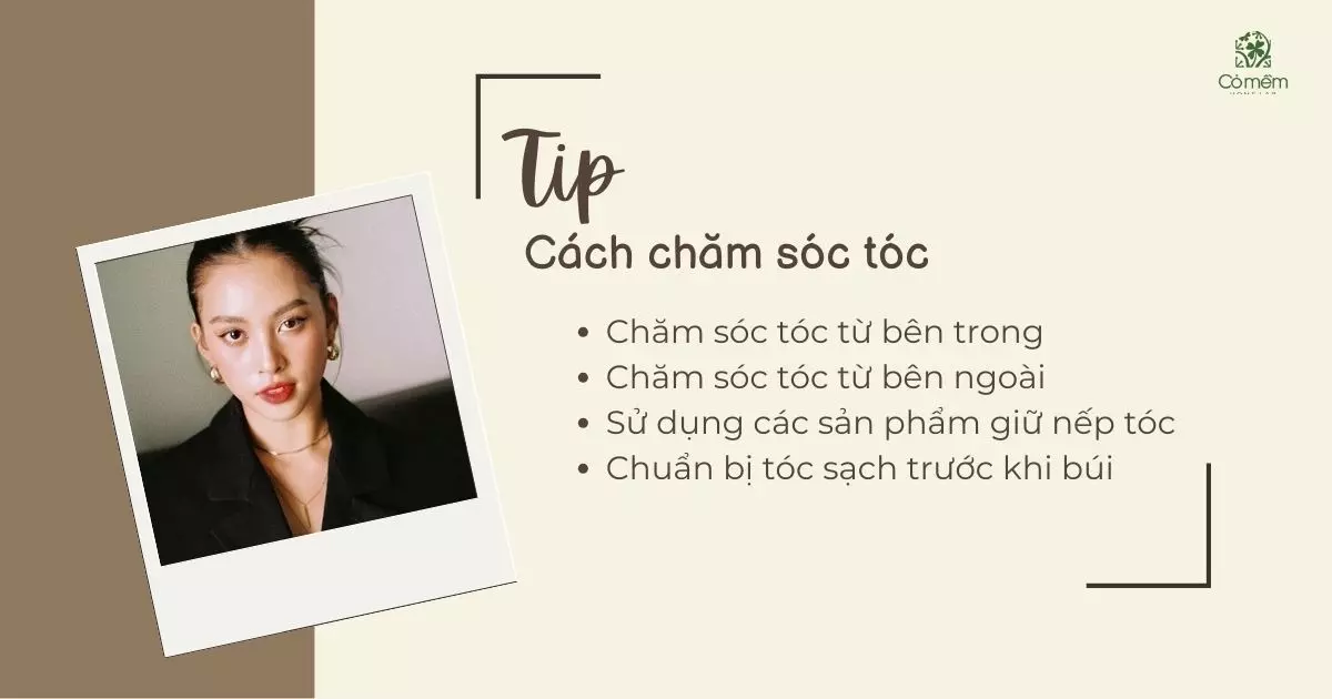 búi tóc đẹp đi dự tiệc