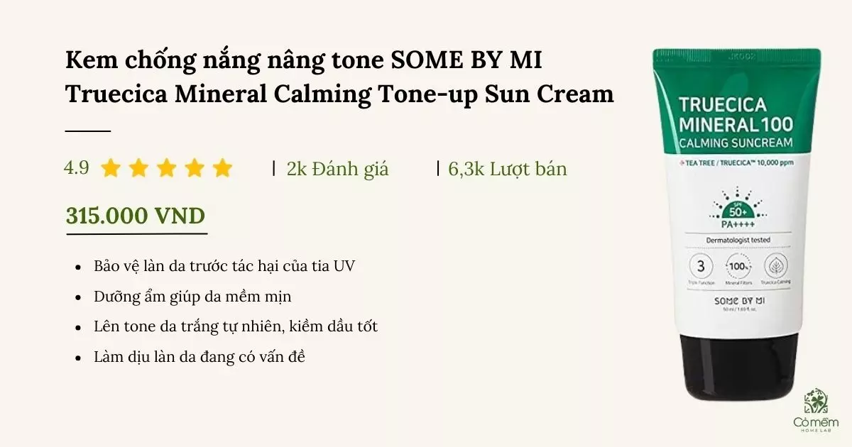 kem chống nắng nâng tone