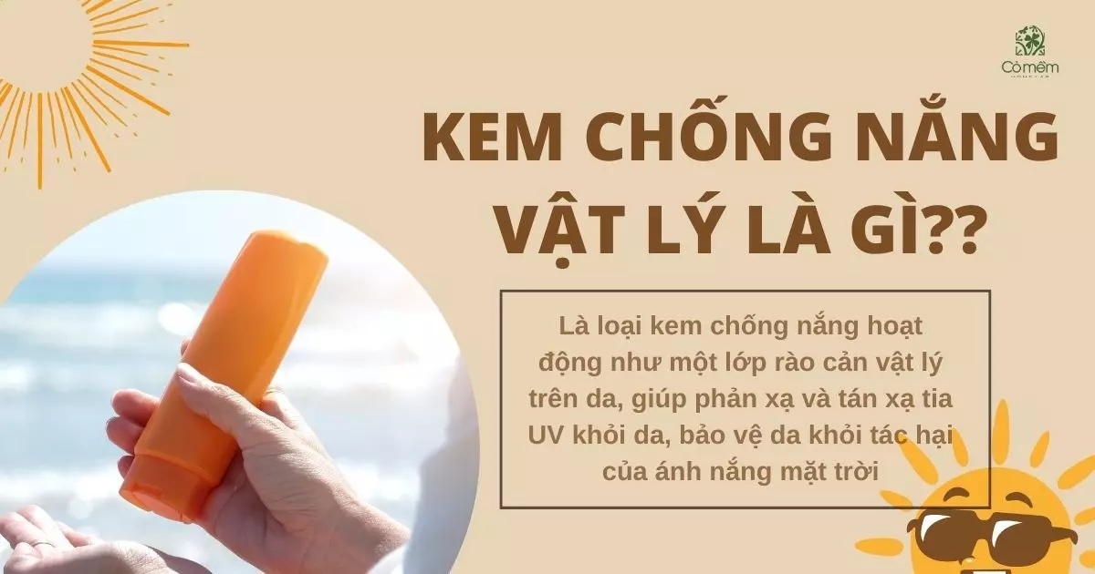 kem chống nắng vật lý