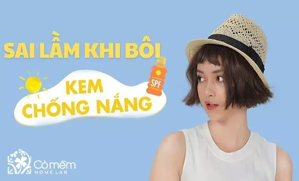 Sai lầm khi bôi kem chống nắng không phải ai cũng biết