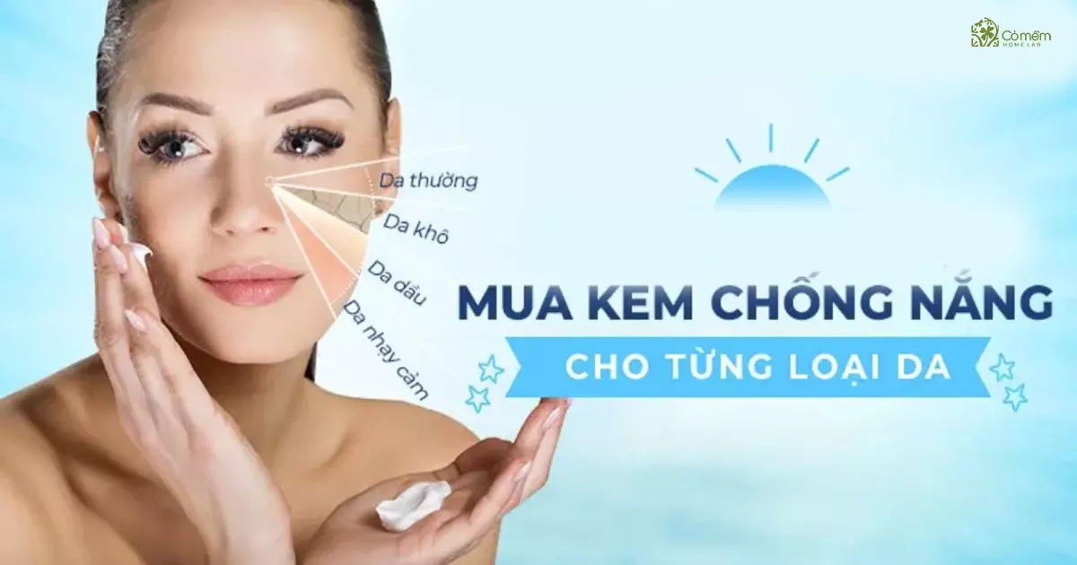 sai lầm khi bôi kem chống nắng