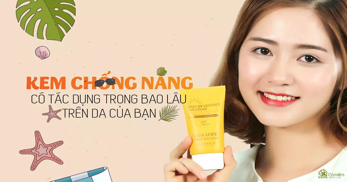 tác dụng của kem chống nắng