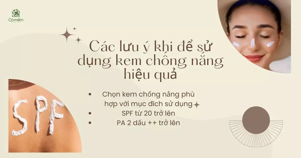 bôi kem chống nắng trước hay sau kem nền