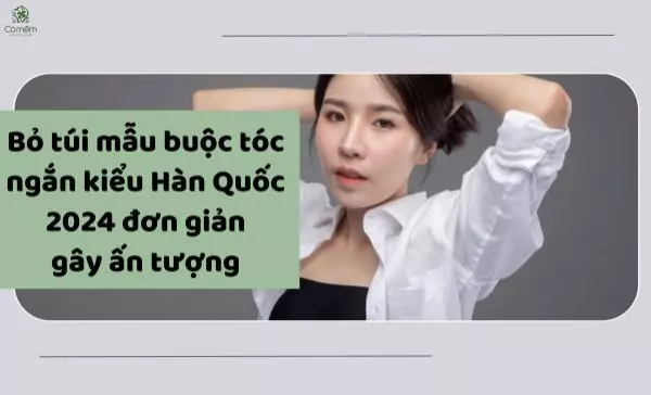 buộc tóc ngắn ngủn loại hàn quốc