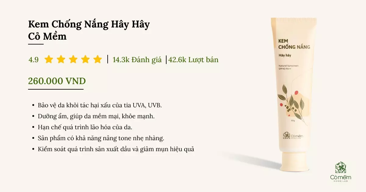 cách bôi kem chống nắng cho da mụn