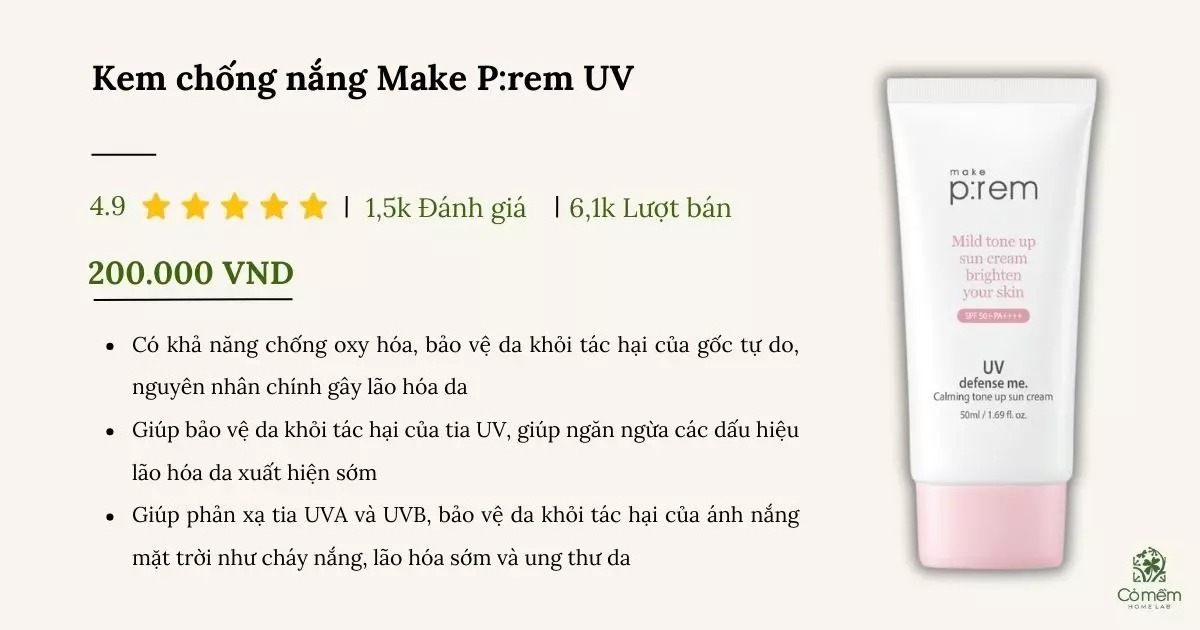 kem chống nắng chống lão hóa