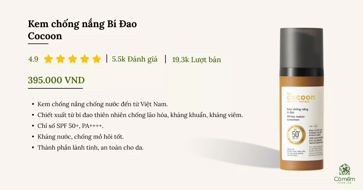 kem chống nắng chống nước