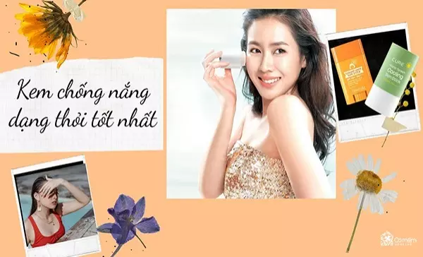7+ Kem chống nắng dạng thỏi bảo vệ da hoàn hảo