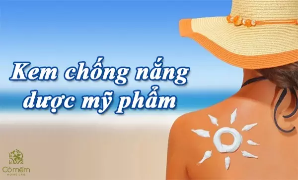 kem chống nắng dược mỹ phẩm