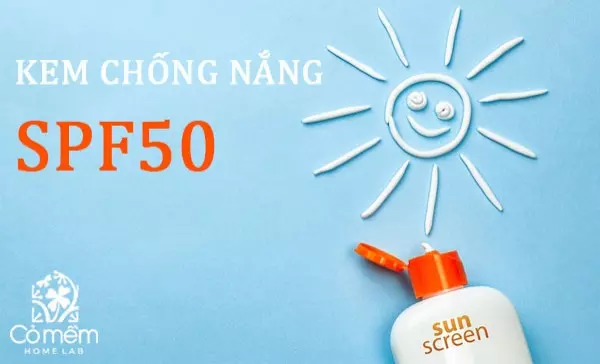 kem chống nắng SPF 50 