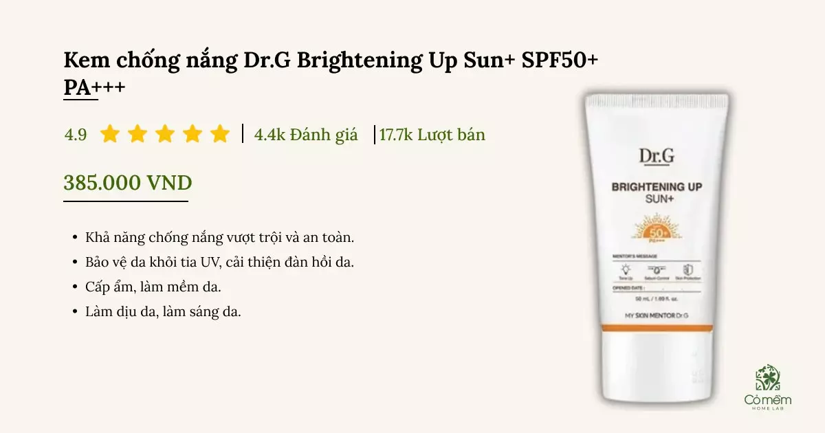 kem chống nắng spf 50