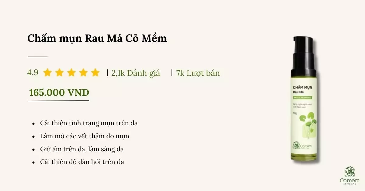 kem trị mụn cho bà bầu