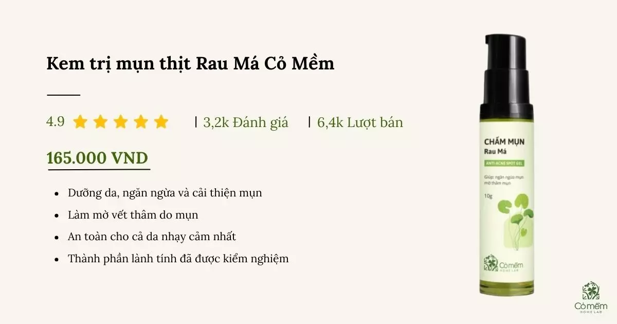 kem trị mụn thịt