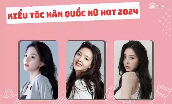 999+ kiểu tóc Hàn Quốc nữ 2025 gây ấn tượng từ cái nhìn đầu tiên
