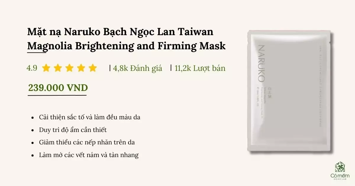 mặt nạ chống lão hóa