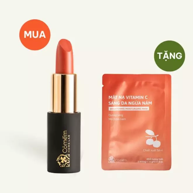 Mua Son Lụa Diễm Tặng Mặt Nạ Vitamin C