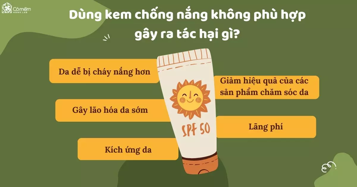 những loại kem chống nắng không nên dùng