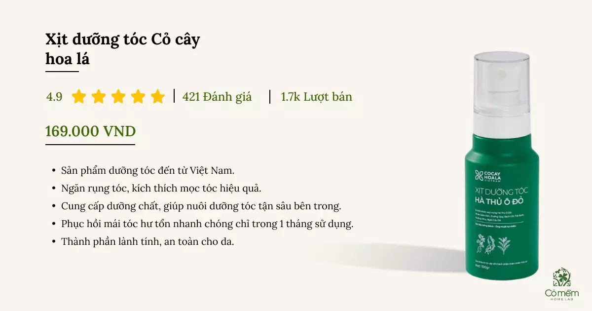 sản phẩm dưỡng tóc