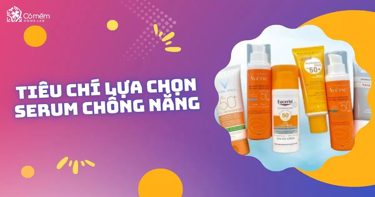 serum chống nắng