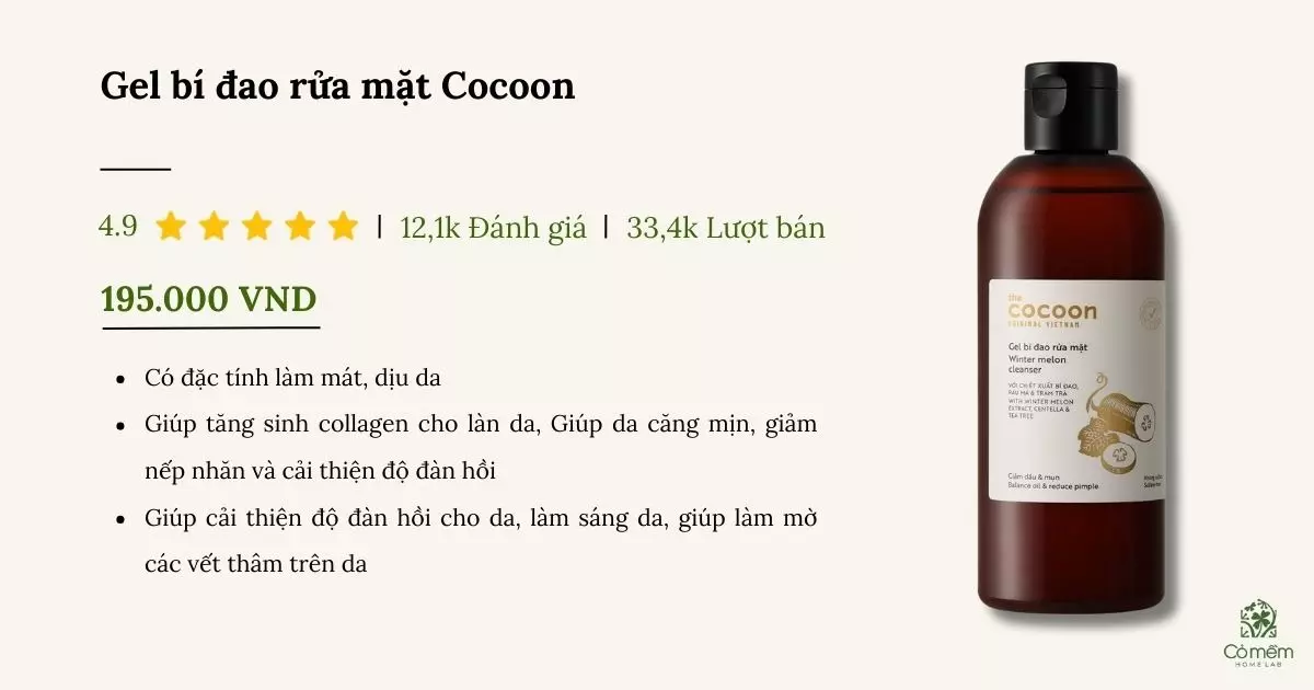 sữa rửa mặt lành tính