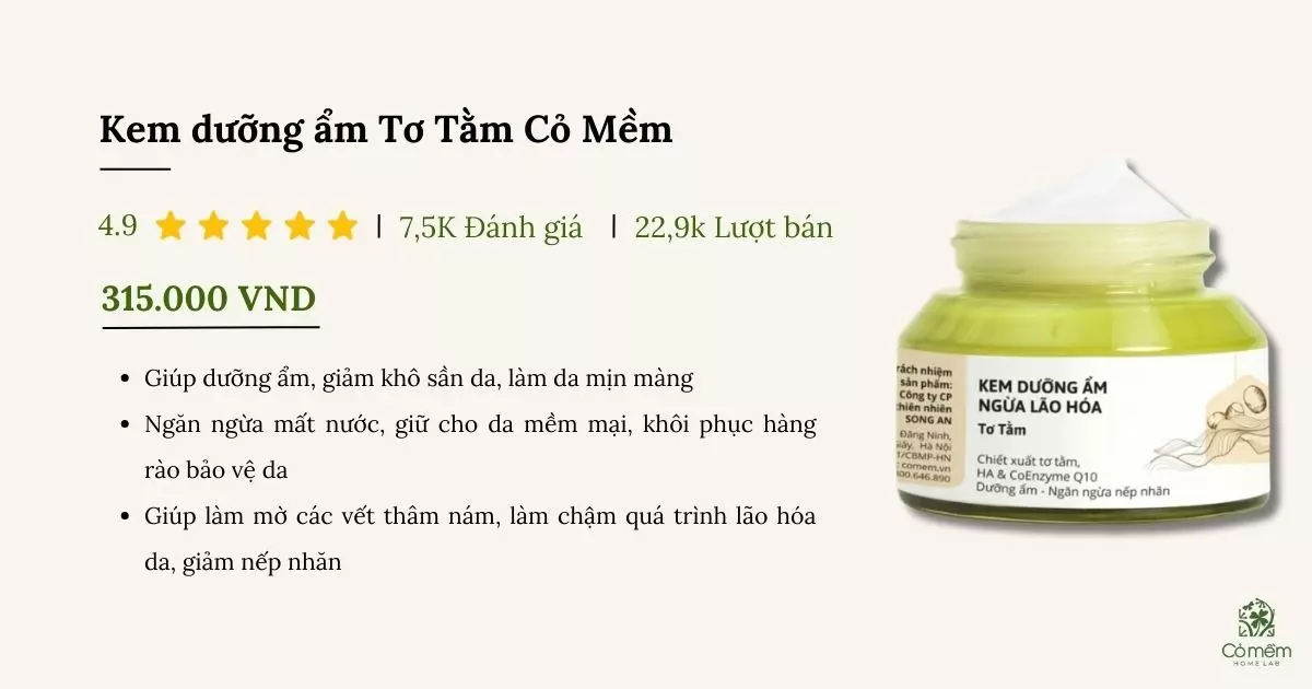 kem dưỡng ẩm giá học sinh