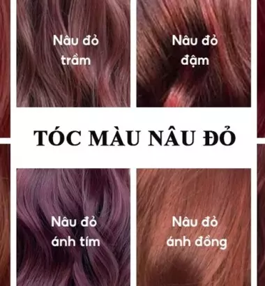 Đừng bỏ qua 10 kiểu tóc màu nâu đỏ trẻ trung, thu hút 2025