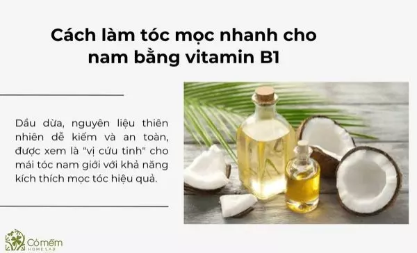 cách mọc tóc nhanh cho nam