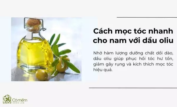 cách mọc tóc nhanh cho nam