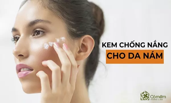 kem chống nắng dành cho da nám