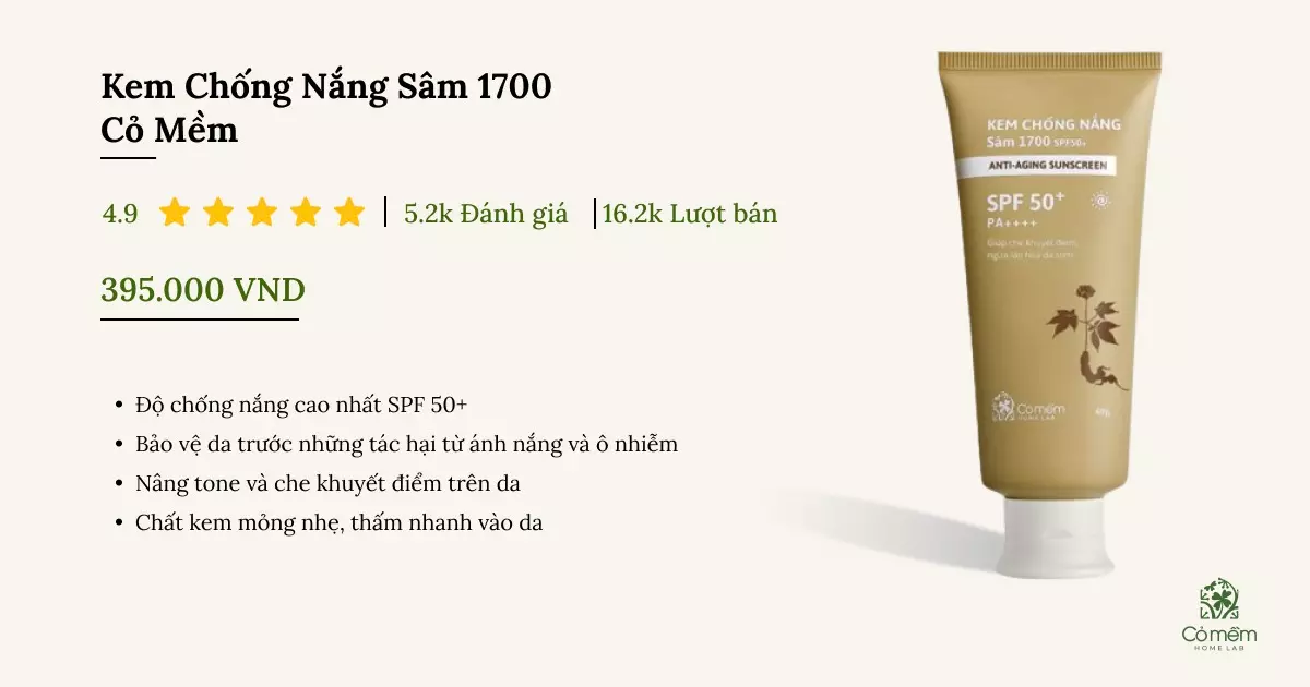 kem chống nắng dành cho da nám