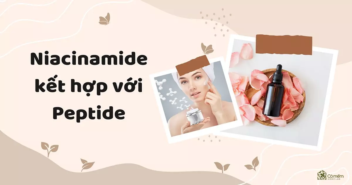 niacinamide kết hợp với gì