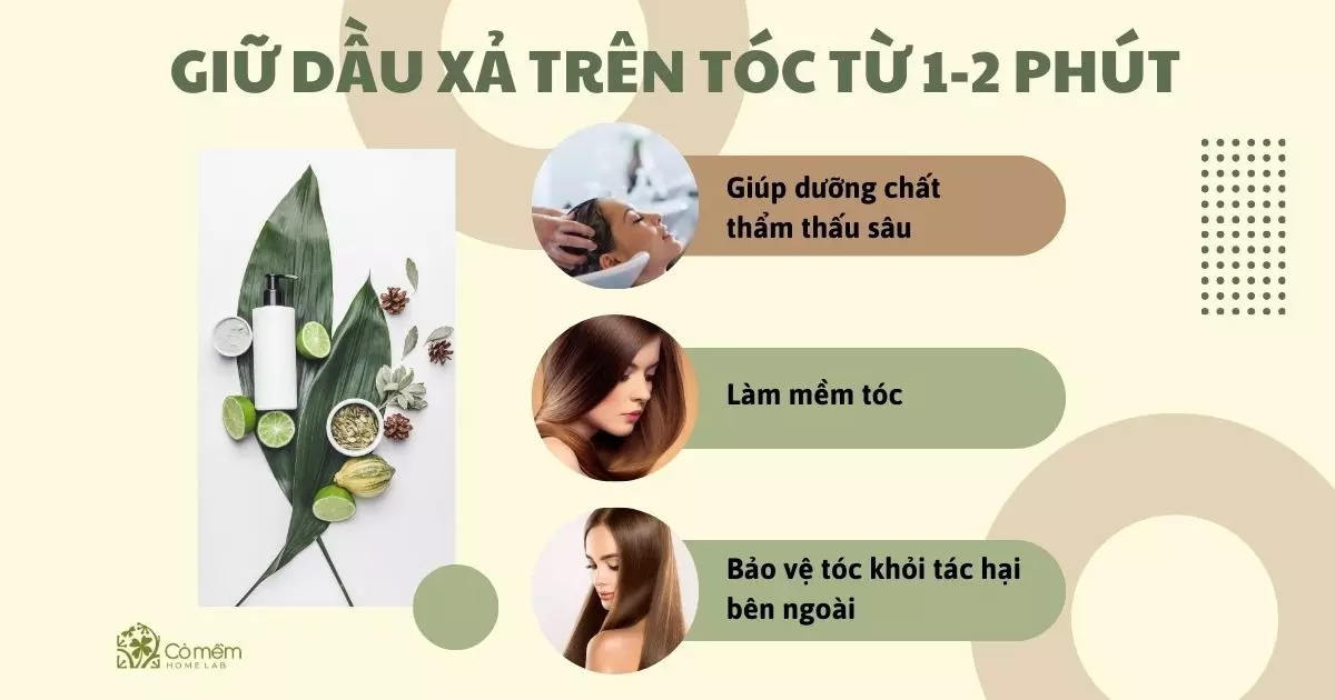 cách dùng dầu xả