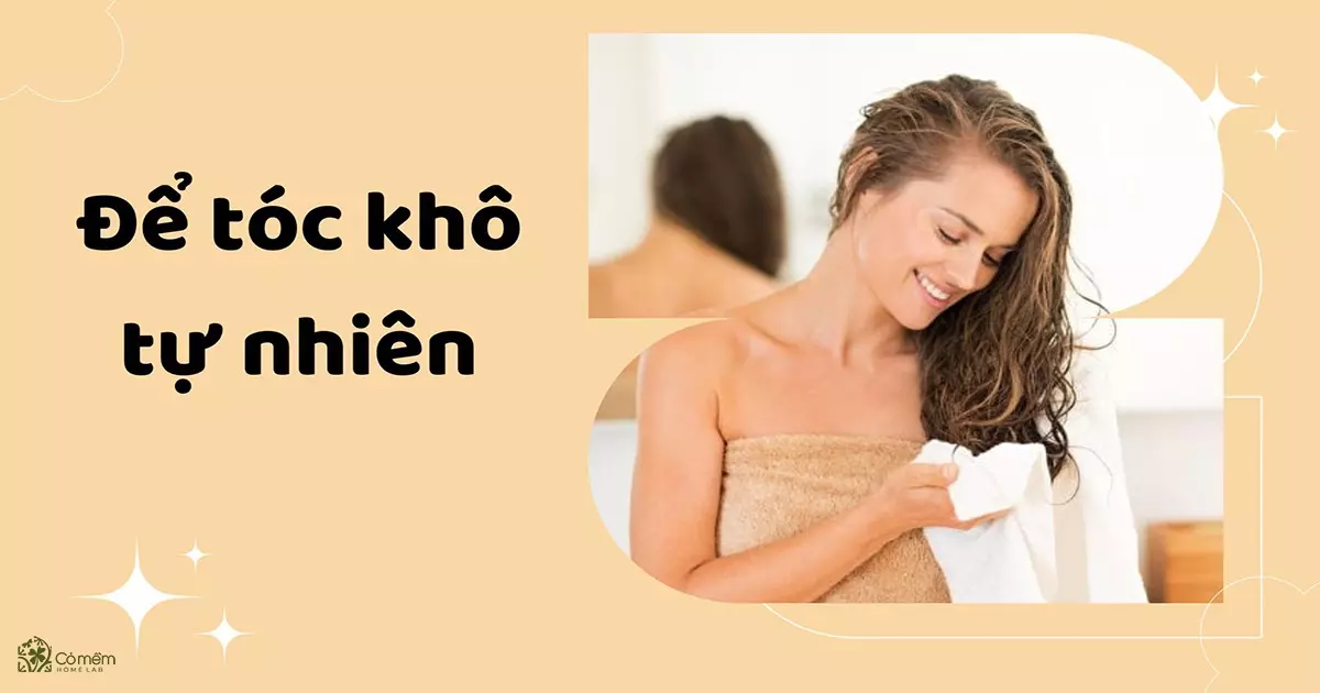 cách gội đầu lâu bết