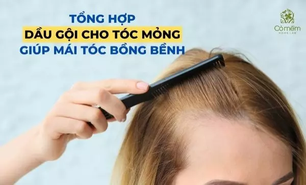 Tổng hợp 6 dầu gội cho tóc mỏng cho mái tóc bồng bềnh