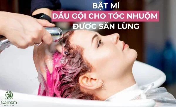 dầu gội cho tóc nhuộm 