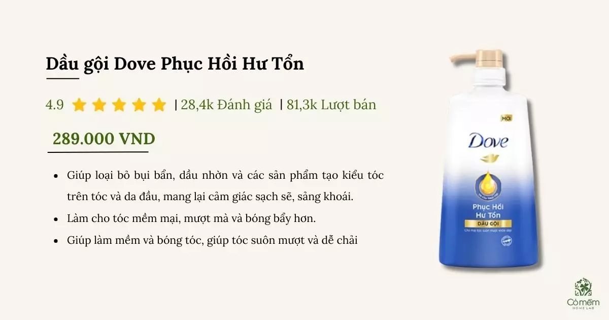 dầu gội cho tóc rễ tre