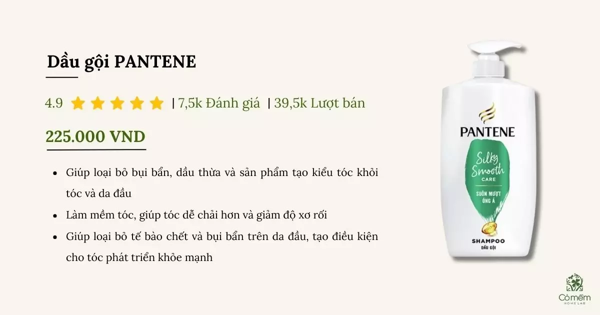 dầu gội cho tóc rễ tre